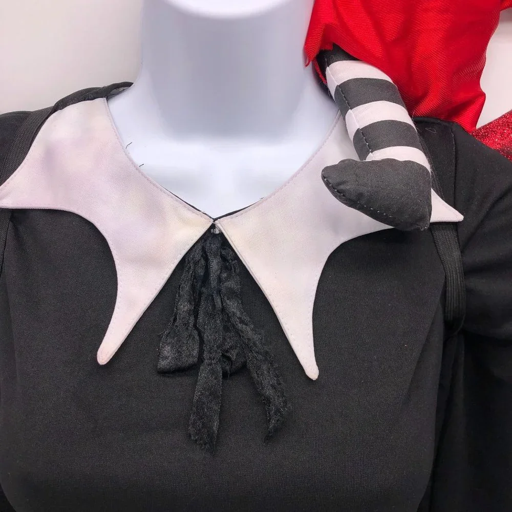 Very Bat Girl Child Large 10/12 Dress‎ Wings Bat Dolly Halloween Costume